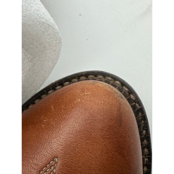 Tony Lama 6084 Brown Marble Leather Western Cowboy Boot Size 6 D Men  / Woman 8 - Picture 7 of 16